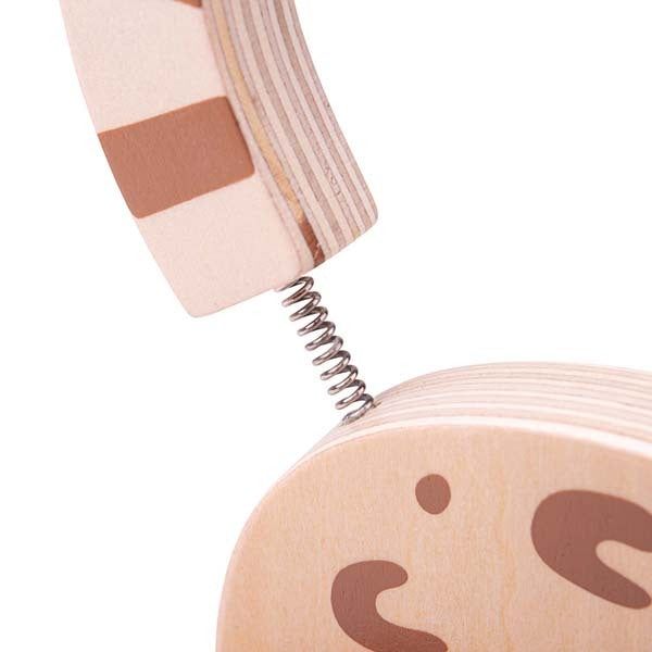 Bigjigs Toys Wooden Pull Along Cat Toy - McGrocer