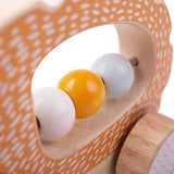 Bigjigs Toys Wooden Push Along Hedgehog - McGrocer