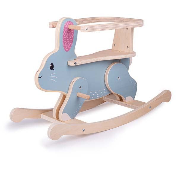 Bigjigs Toys Wooden Rocking Rabbit - McGrocer