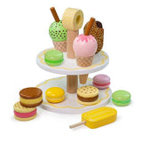 Bigjigs Toys Wooden Sweet Treats Toy Set - McGrocer