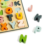 Bigjigs Toys Wooden Uppercase ABC Puzzle - McGrocer