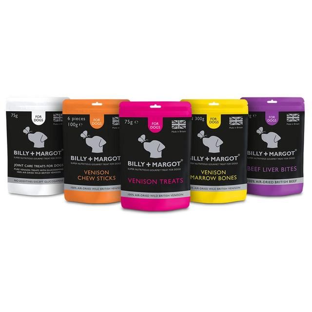 Billy & Margot Venison Chew Sticks Dog Treats   100g - McGrocer