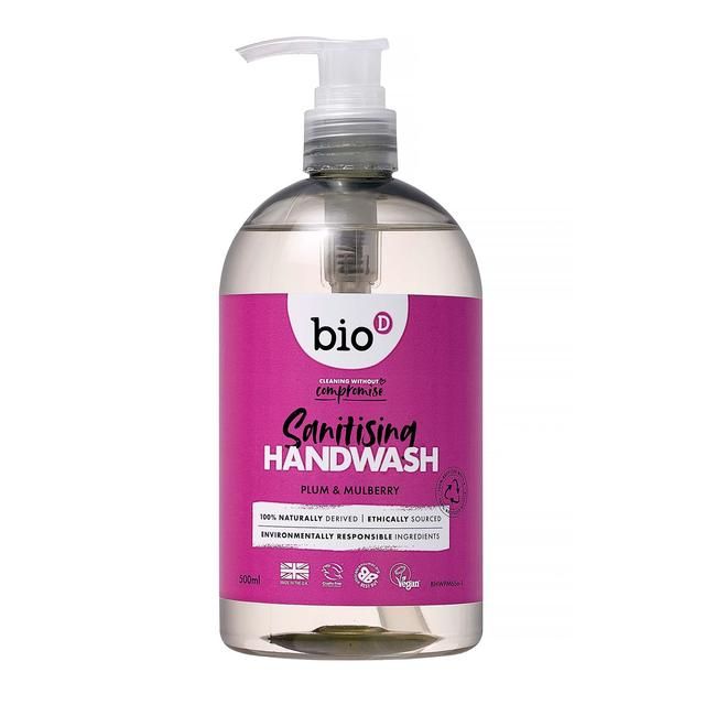 Bio-D Plum & Mulberry Hand Wash   500ml - McGrocer