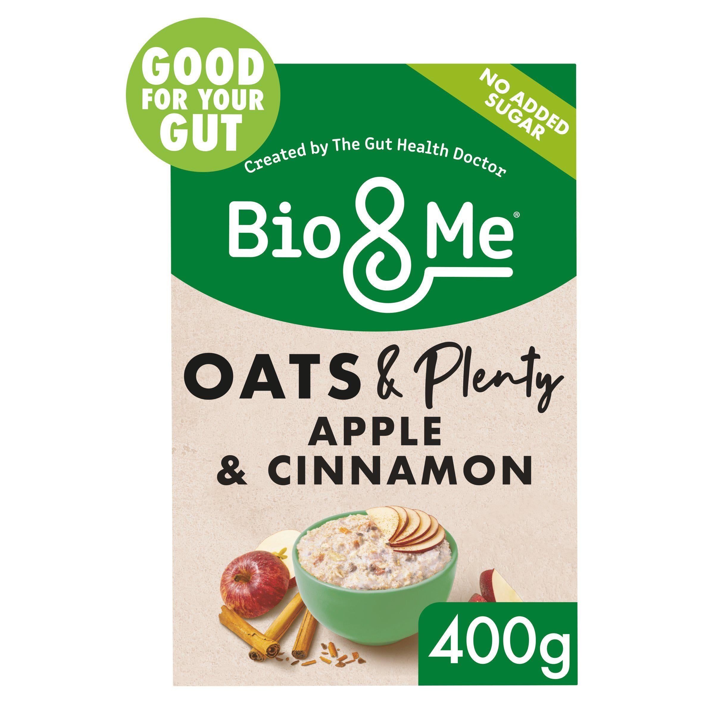 Bio & Me Oats & Plenty Apple & Cinnamon 400g - McGrocer