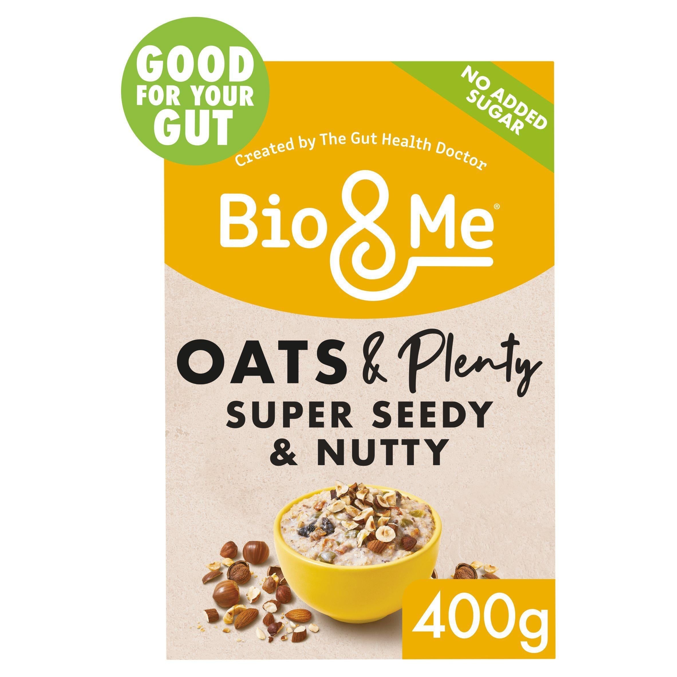 Bio & Me Oats & Plenty Super Seedy & Nutty 400g - McGrocer