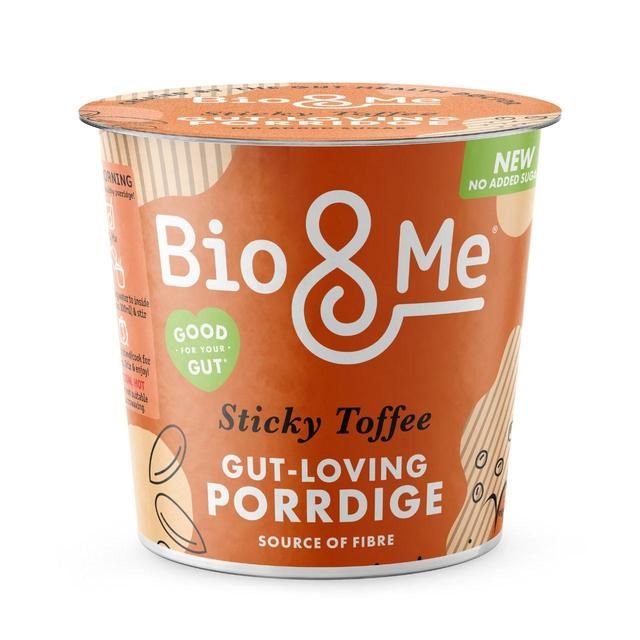 Bio&Me Sticky Toffee Pudding Porridge Pot   58g - McGrocer