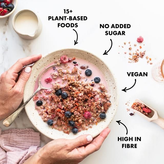 Bio&Me Super Berry Gut-Loving Prebiotic Granola   360g - McGrocer