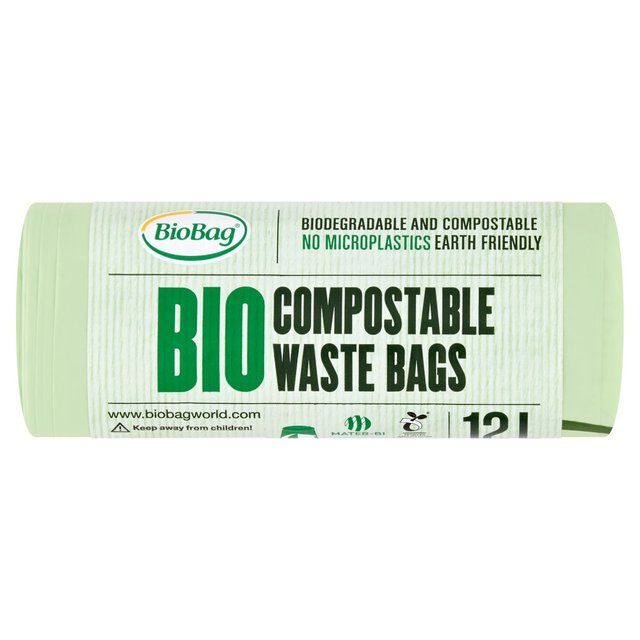 BioBag 12L Compostable Bin Liners   14 per pack - McGrocer