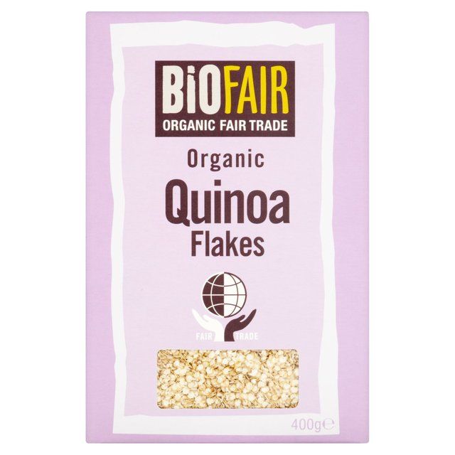 Biofair Organic Fair Trade Quinoa Flakes   400g - McGrocer