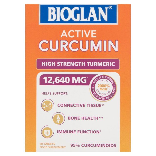 Bioglan Active Curcumin   30 per pack - McGrocer