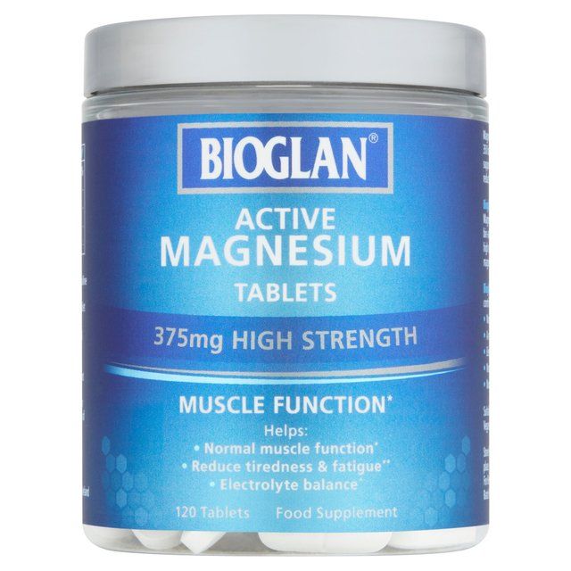 Bioglan Active Magnesium Tablets   120 per pack - McGrocer