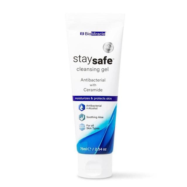BioMiracle Stay Safe Hand Cleansing Gel   75ml - McGrocer