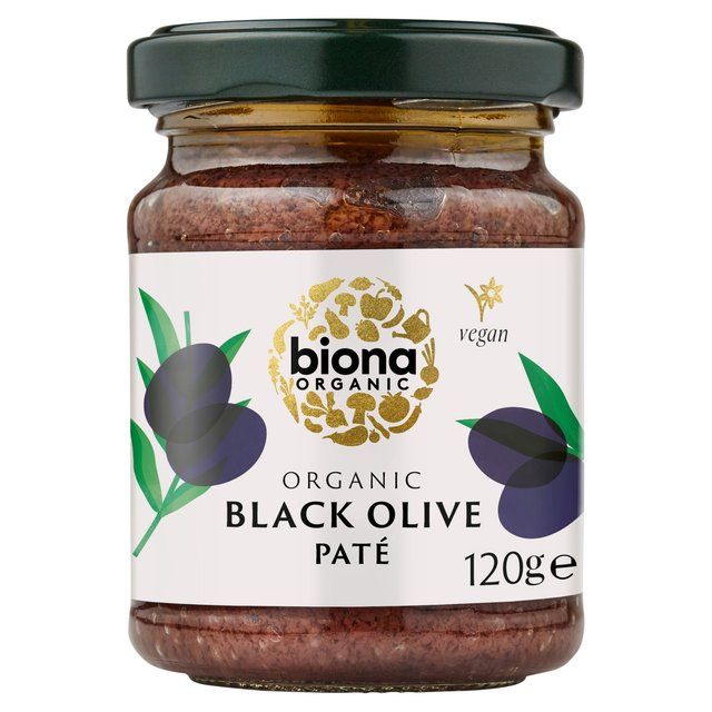 Biona Organic Black Olive Pate   120g - McGrocer