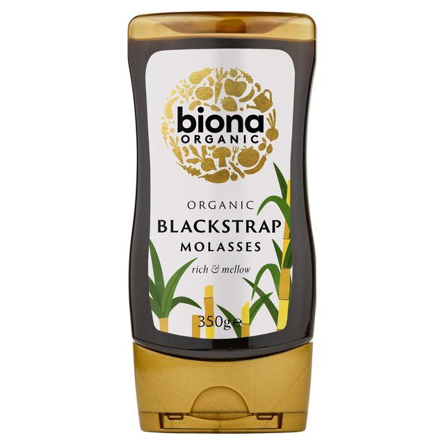 Biona Organic Blackstrap Molasses Squeezy   350g - McGrocer