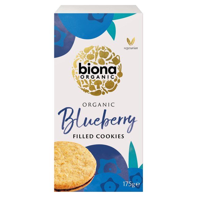 Biona Organic Blueberry Cookies   175g - McGrocer