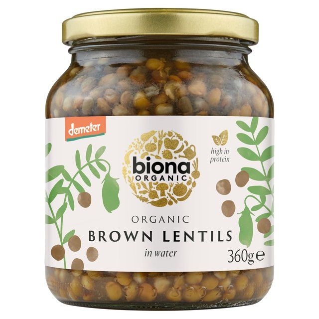 Biona Organic Brown Lentils   360g - McGrocer