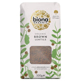 Biona Organic Brown Lentils   500g - McGrocer