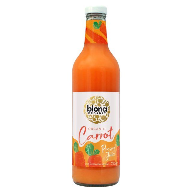 Biona Organic Carrot Pressed Juice   750ml - McGrocer