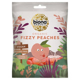 Biona Organic Fizzy Peaches   75g - McGrocer