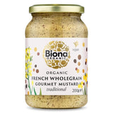 Biona Organic French Wholegrain Mustard   200g - McGrocer
