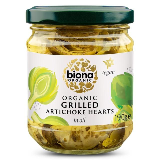 Biona Organic Grilled Artichoke Quarters   190g - McGrocer