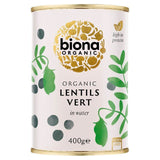 Biona Organic Lentils Vert   400g - McGrocer