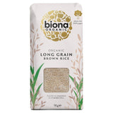 Biona Organic Long Grain Brown Rice   1kg - McGrocer