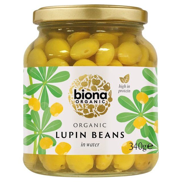 Biona Organic Lupin  Beans   340g - McGrocer