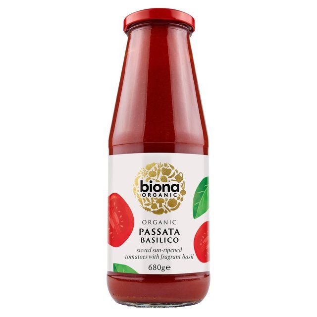Biona Organic Passata with Basil   700g - McGrocer