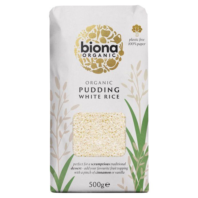 Biona Organic Pudding Rice   500g - McGrocer