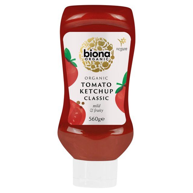Biona Organic Tomato Ketchup Squeezy Bottle   560g - McGrocer