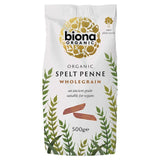 Biona Organic Wholegrain Spelt Penne Pasta   500g - McGrocer