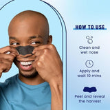 Biore Deep Cleansing Charcoal Pore Strips   6 per pack - McGrocer