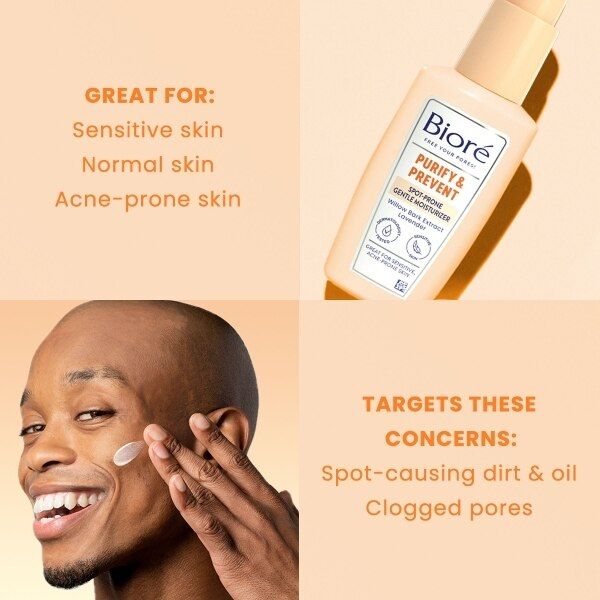 Biore Purify & Prevent Gentle Moisturiser 100 Ml - McGrocer