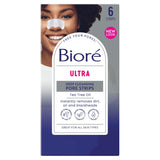 Biore Ultra Deep Cleansing Pore Strips x6 - McGrocer