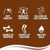 Biotiful Gut Health Delightful Lemon Drizzle Kefir Drink   500ml - McGrocer