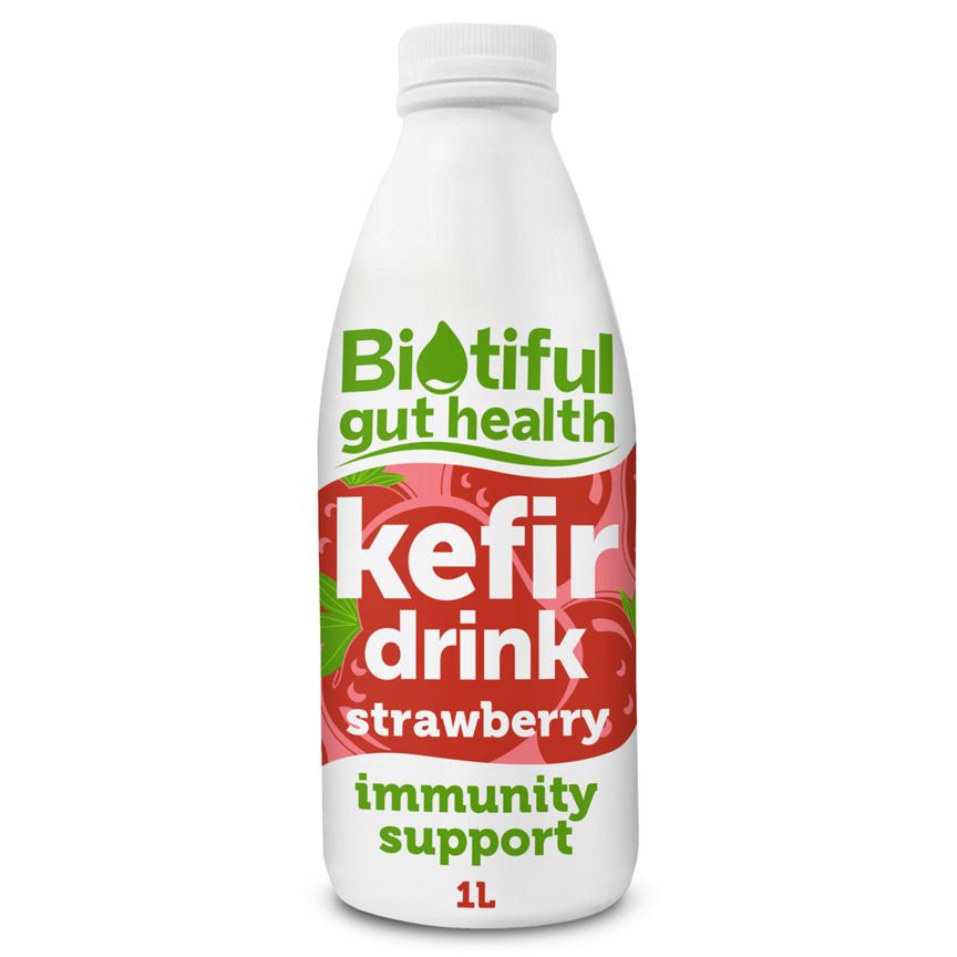 Biotiful Gut Health Kefir Drink Strawberry - McGrocer