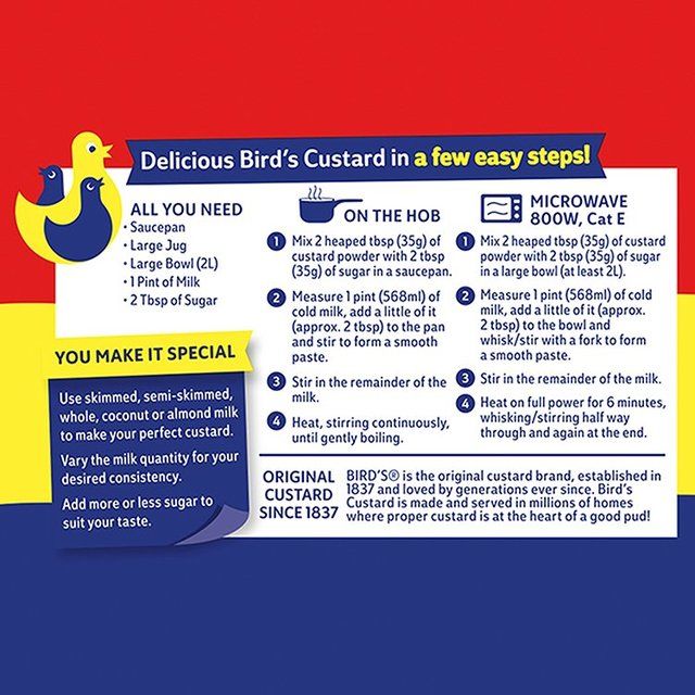 Bird's Custard Powder   350g - McGrocer