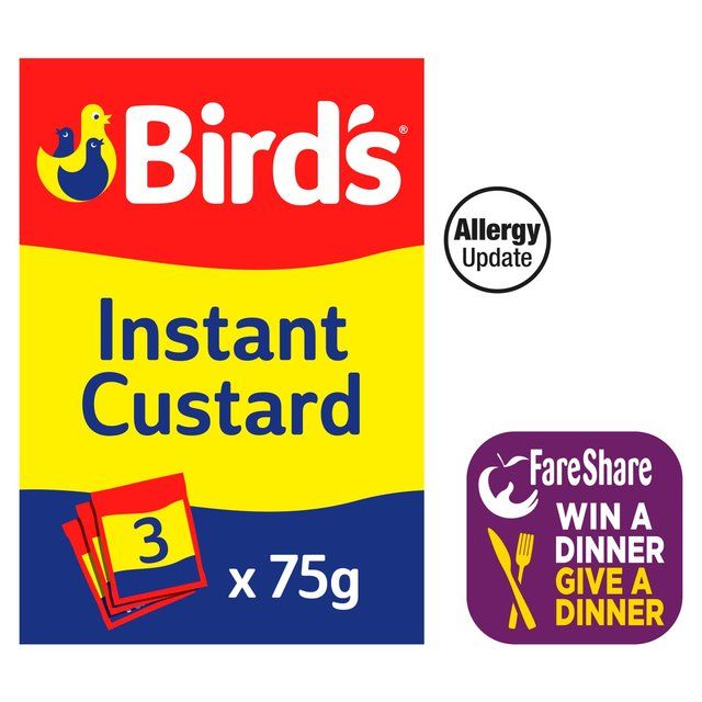Bird's Instant Custard Sachets   3 x 75g - McGrocer