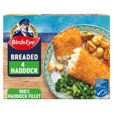 Birds Eye 4 MSC Breaded Haddock Fish Fillets   440g - McGrocer