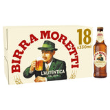 Birra Moretti Lager Beer Bottle 18x330ml - McGrocer