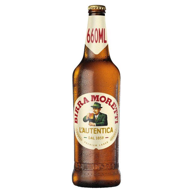 Birra Moretti Lager Beer Bottle   660ml - McGrocer