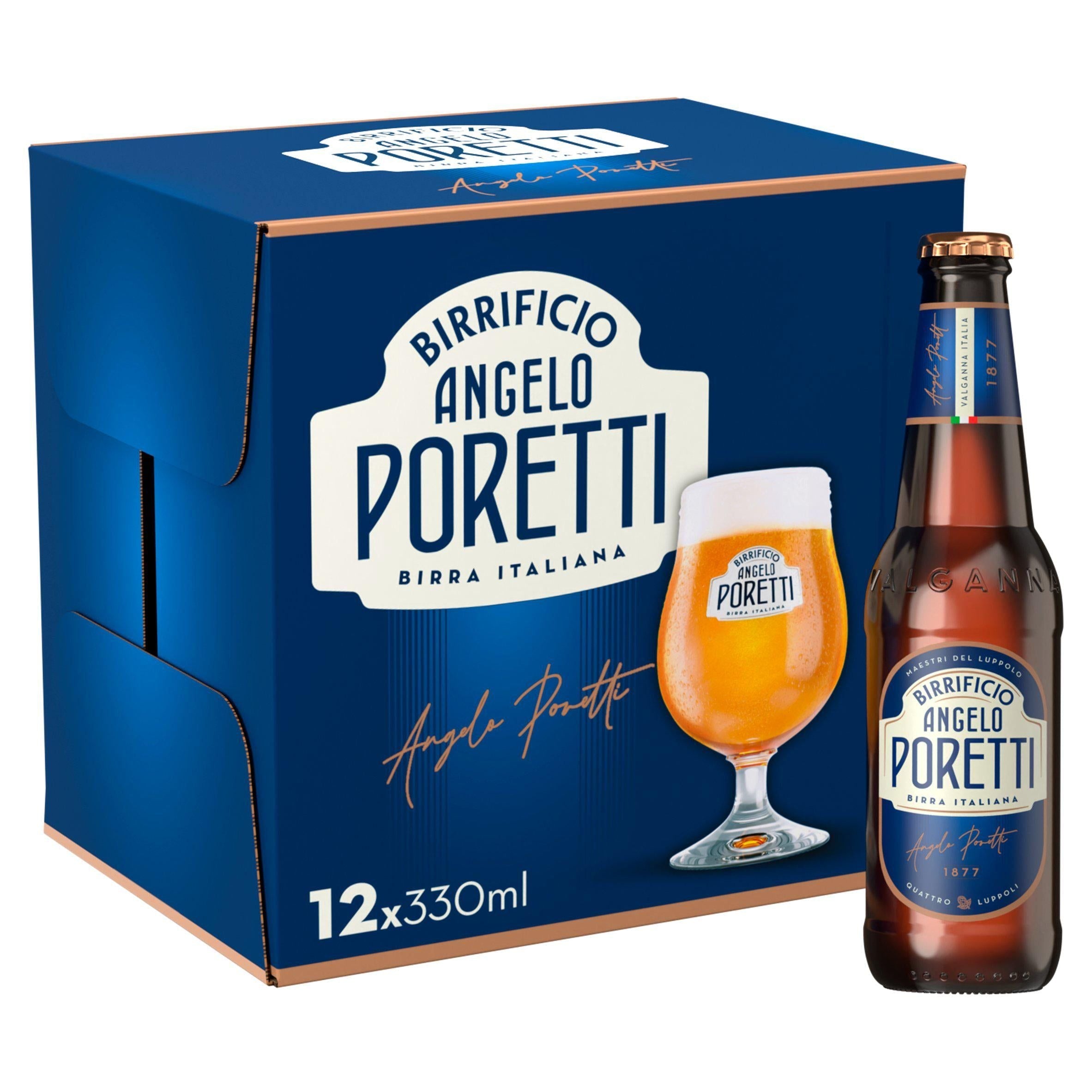 Birrificio Angelo Poretti Lager Beer 12x330ml - McGrocer