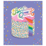 Birthday Queen Cake Birthday Card - McGrocer