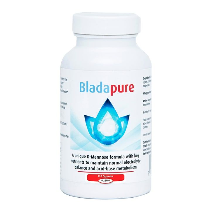 Bladapure D-Mannose 120 Capsules - McGrocer