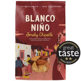 Blanco Nino Smoky Chipotle White Corn Tortilla Chips   170g - McGrocer