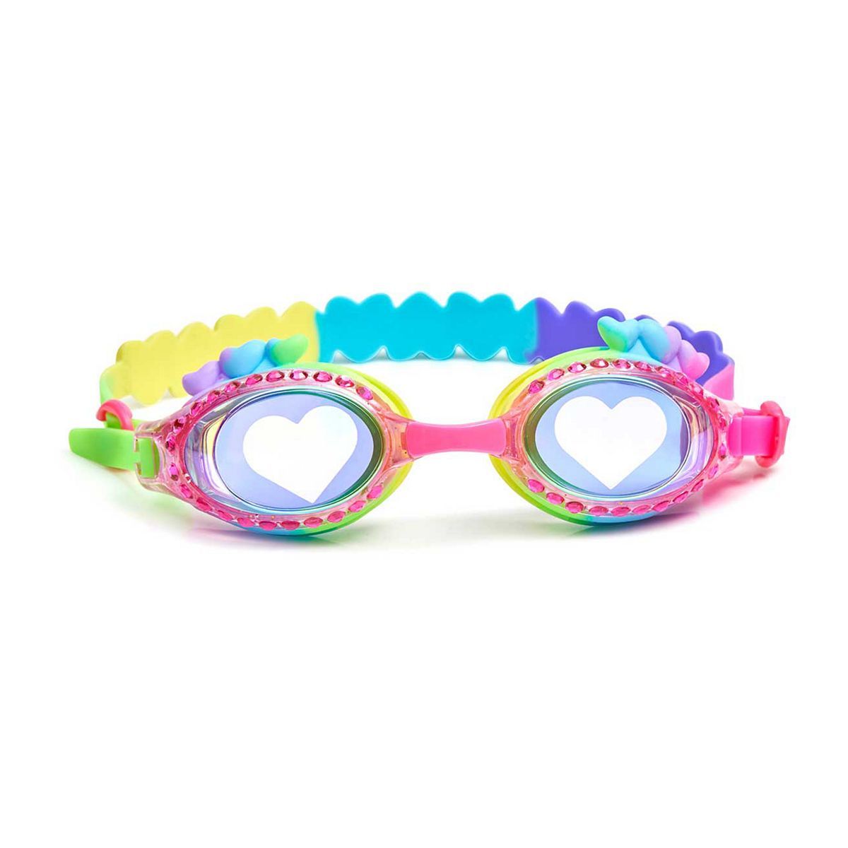 Bling2o - Luvs Me Luvs Me Not - I Luv Cotton Candy Swimming Goggles - McGrocer