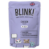 Blink Chicken Fillets Wet Cat Food Pouch   85g - McGrocer
