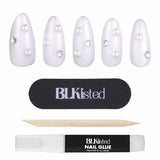 BLKListed Instant Acrylic Nails, Iced Out - McGrocer