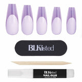 BLKListed Instant Acrylic Nails, Mauving Mad - McGrocer